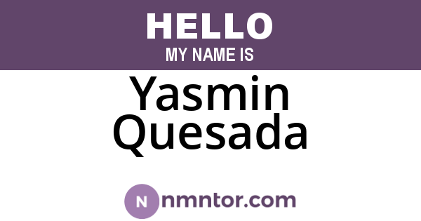 Yasmin Quesada