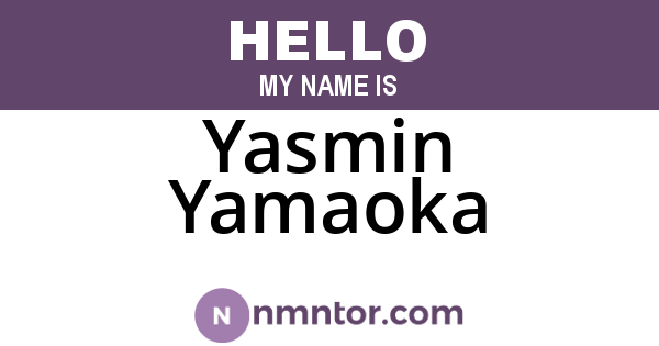 Yasmin Yamaoka