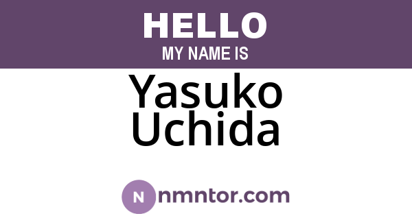 Yasuko Uchida