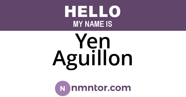 Yen Aguillon