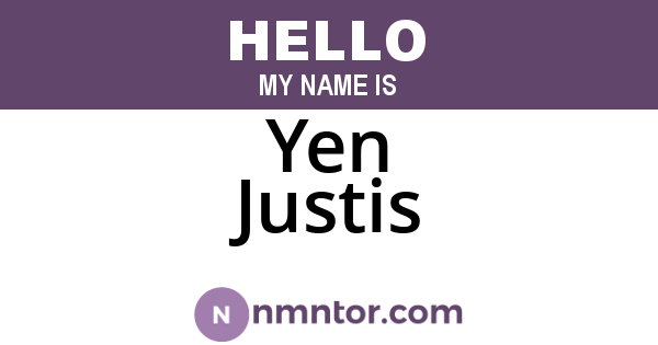 Yen Justis