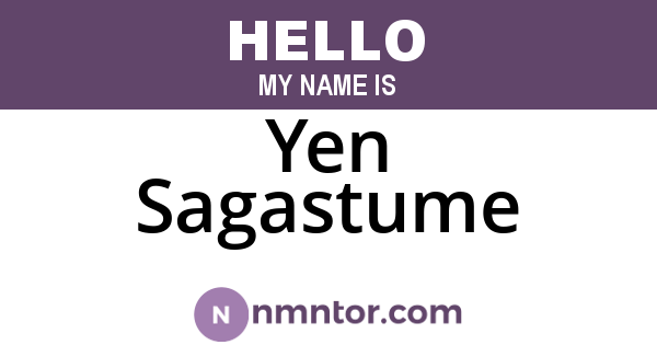 Yen Sagastume