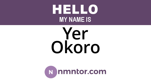 Yer Okoro