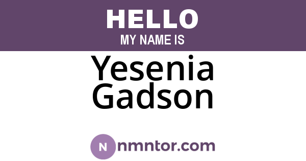 Yesenia Gadson