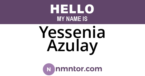 Yessenia Azulay