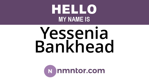 Yessenia Bankhead