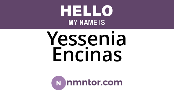 Yessenia Encinas