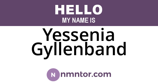Yessenia Gyllenband