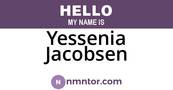 Yessenia Jacobsen