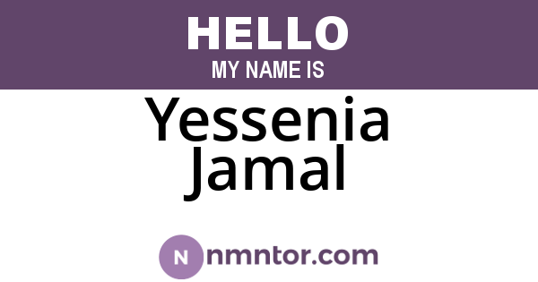 Yessenia Jamal