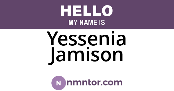 Yessenia Jamison
