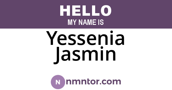 Yessenia Jasmin