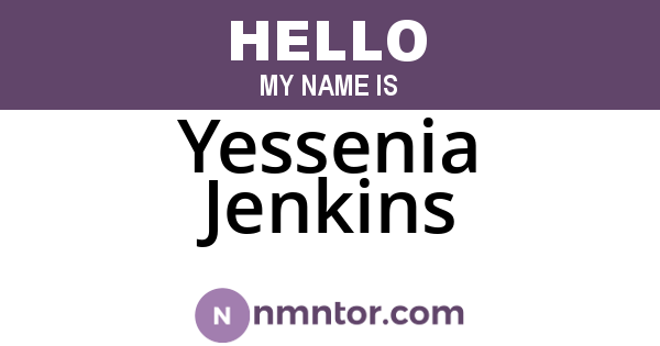 Yessenia Jenkins