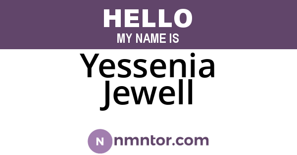 Yessenia Jewell