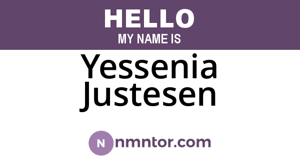 Yessenia Justesen