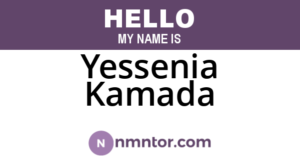 Yessenia Kamada