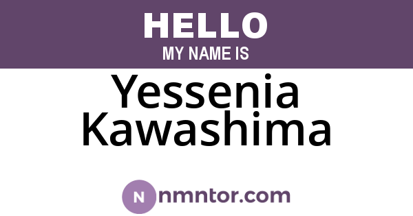 Yessenia Kawashima