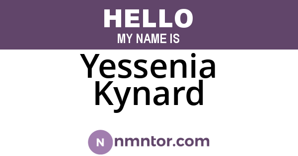 Yessenia Kynard