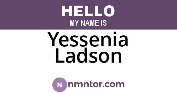 Yessenia Ladson