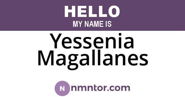 Yessenia Magallanes