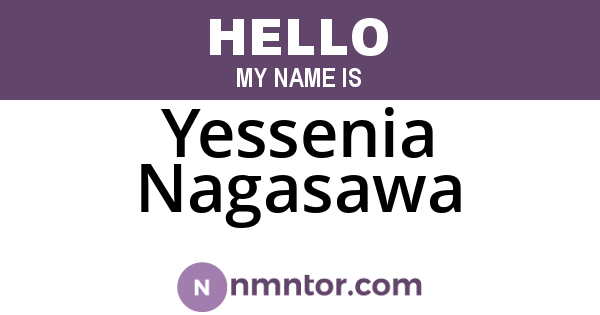 Yessenia Nagasawa