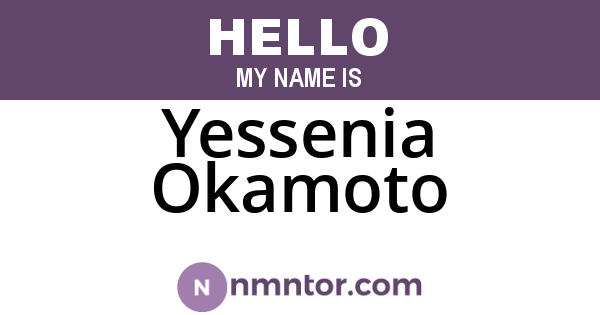 Yessenia Okamoto