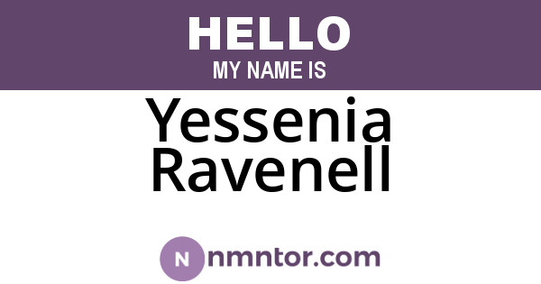 Yessenia Ravenell