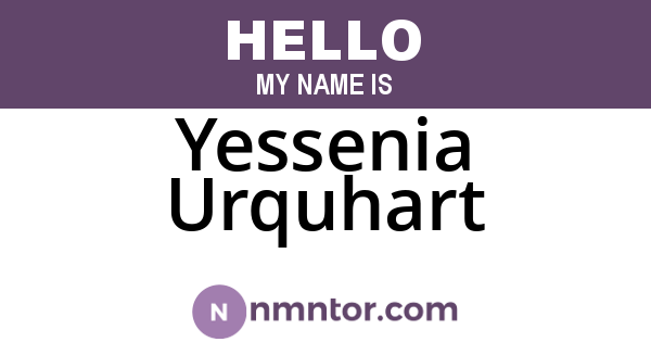 Yessenia Urquhart