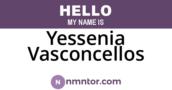 Yessenia Vasconcellos
