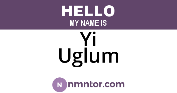 Yi Uglum