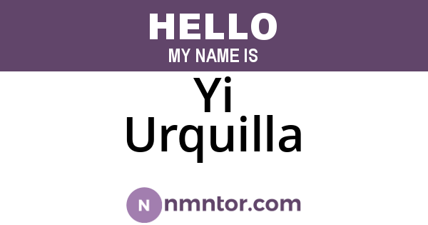 Yi Urquilla