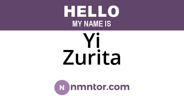 Yi Zurita