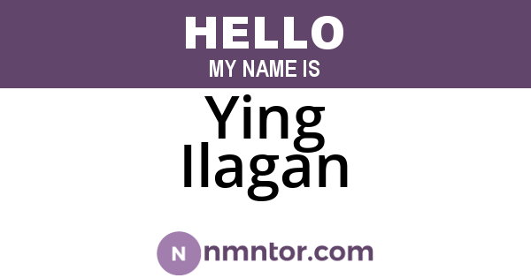 Ying Ilagan