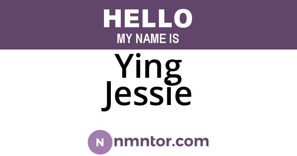 Ying Jessie