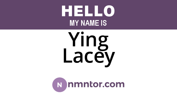 Ying Lacey