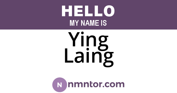 Ying Laing