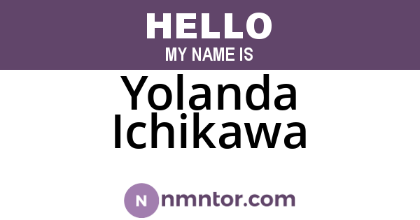 Yolanda Ichikawa