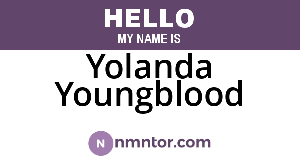 Yolanda Youngblood