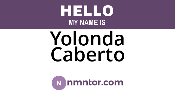 Yolonda Caberto