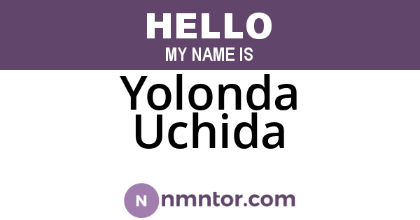Yolonda Uchida