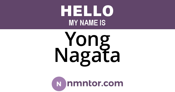 Yong Nagata