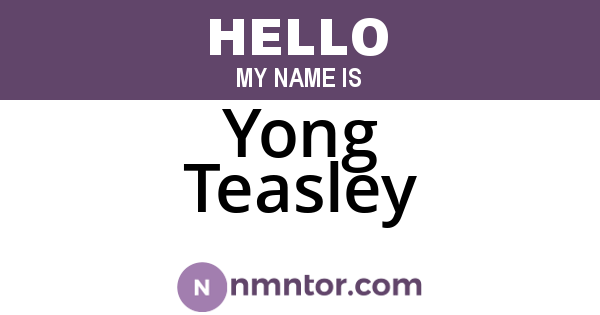 Yong Teasley