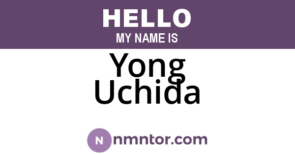 Yong Uchida