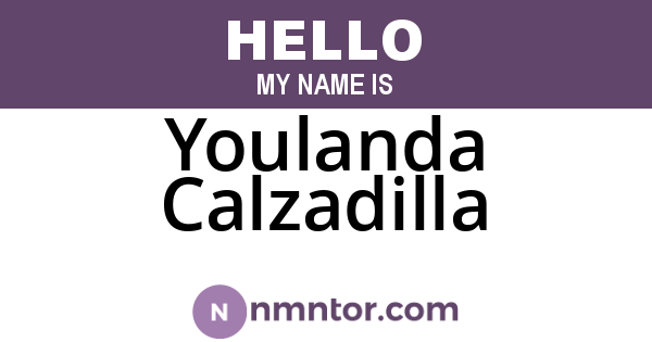 Youlanda Calzadilla