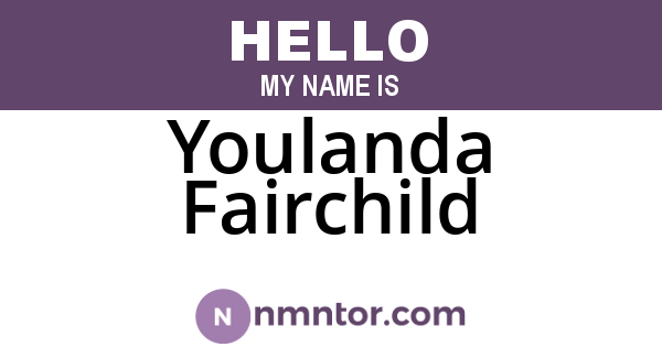 Youlanda Fairchild
