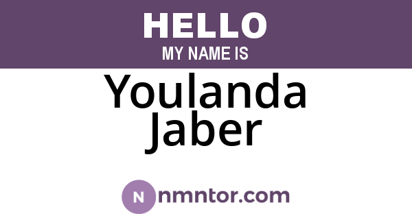 Youlanda Jaber