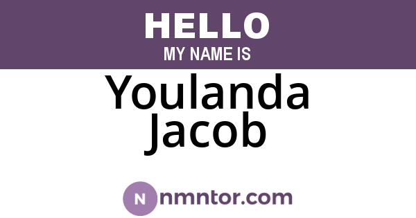 Youlanda Jacob