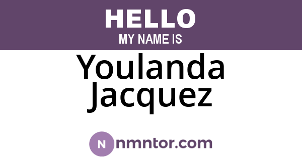 Youlanda Jacquez