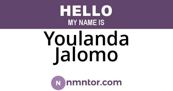Youlanda Jalomo