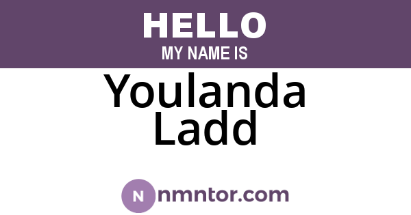 Youlanda Ladd